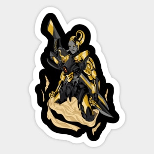 Golden Knight Sticker